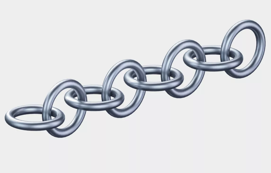 Round Link Chains
